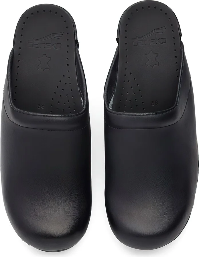 'Sonja' Oiled Leather Clog - Image 8
