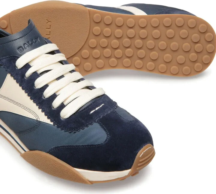Sonney panelled suede sneakers - Image 4