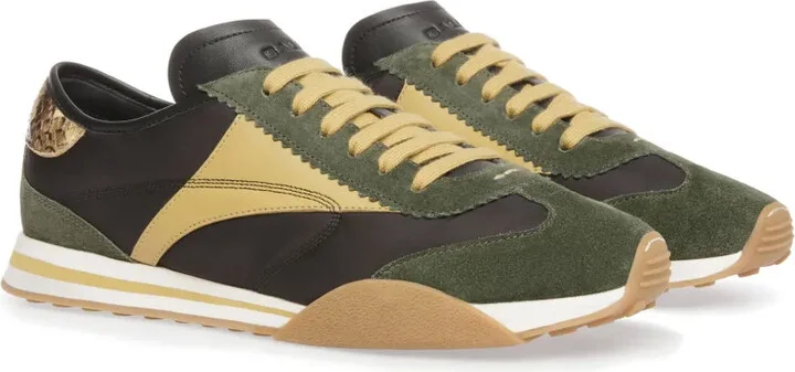 Sonney panelled suede sneakers - Image 2