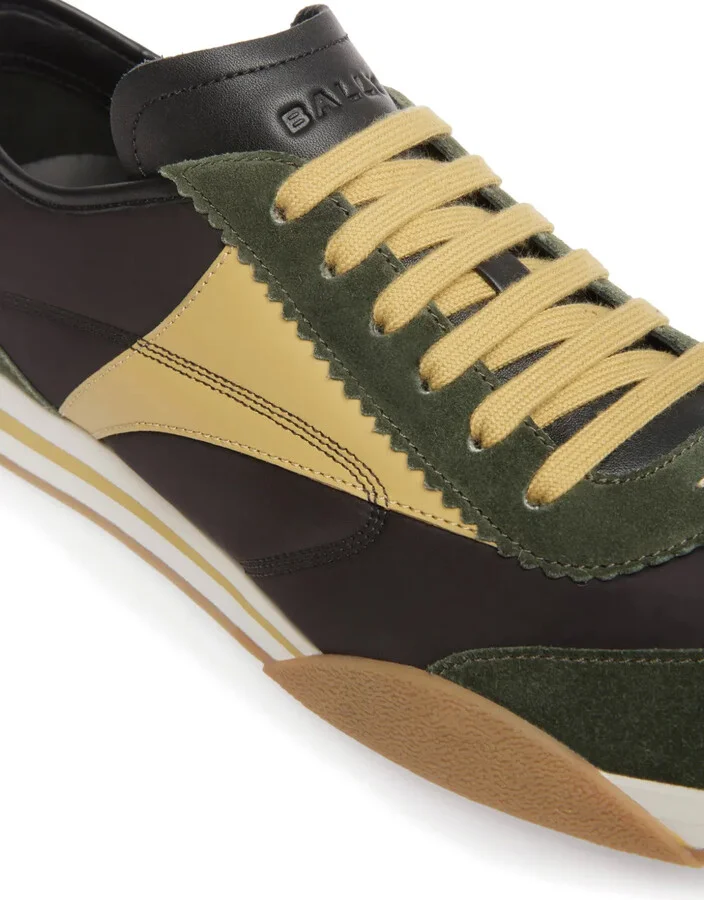Sonney panelled suede sneakers - Image 5