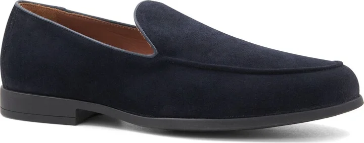Navy Suede