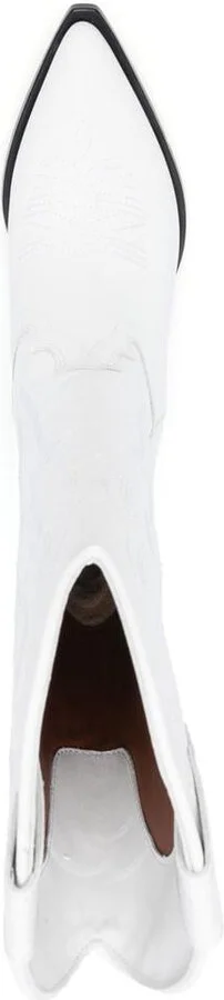Sonora Santa Fe Leather Western Boots - Image 3
