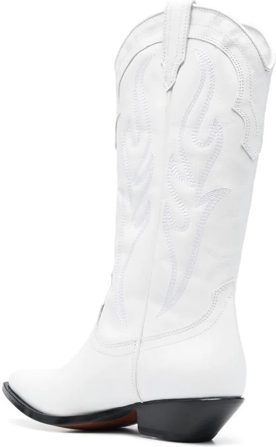 Sonora Santa Fe Leather Western Boots - Image 4