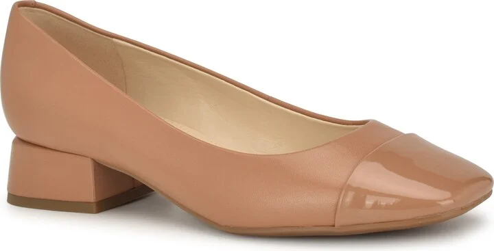 Sophe Cap Toe Pump