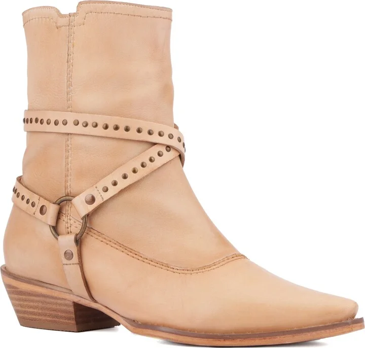Sophia Studded Harness Boot