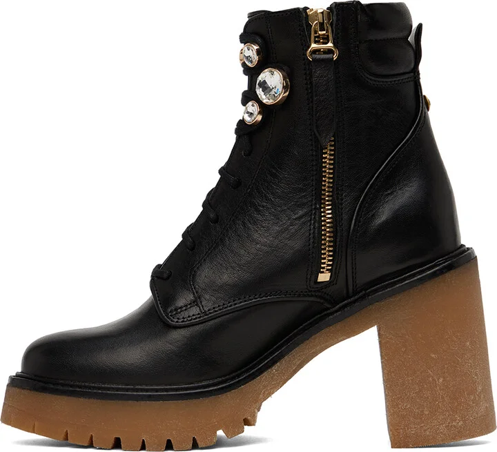 Sophia Webster Black Zadie Ankle Boot - Image 3