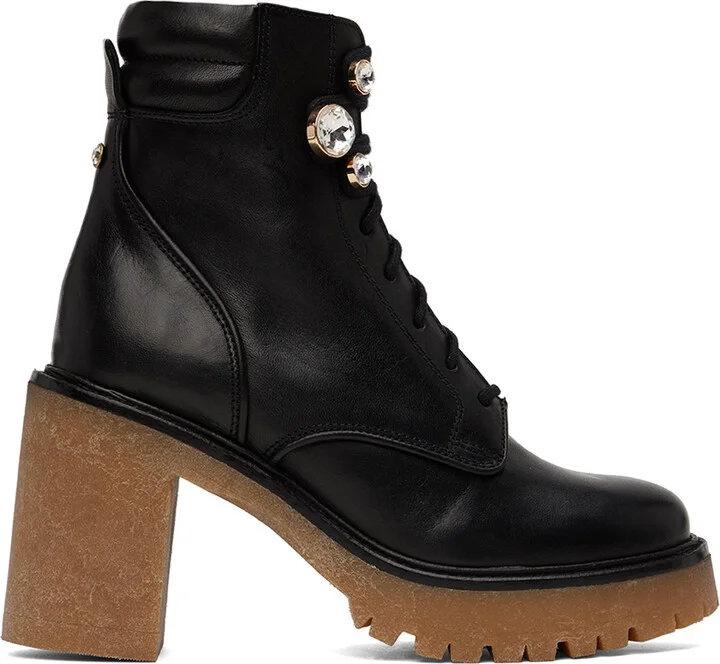Sophia Webster Black Zadie Ankle Boot