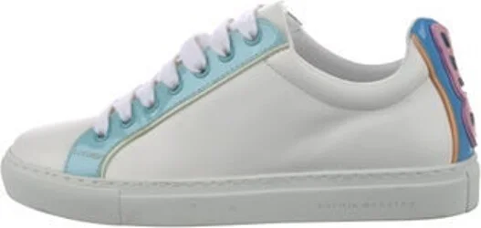 Blue, Pink, White