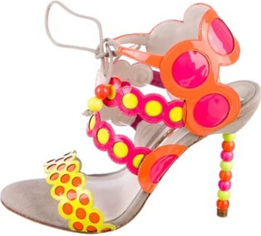 Orange, Pink, Yellow