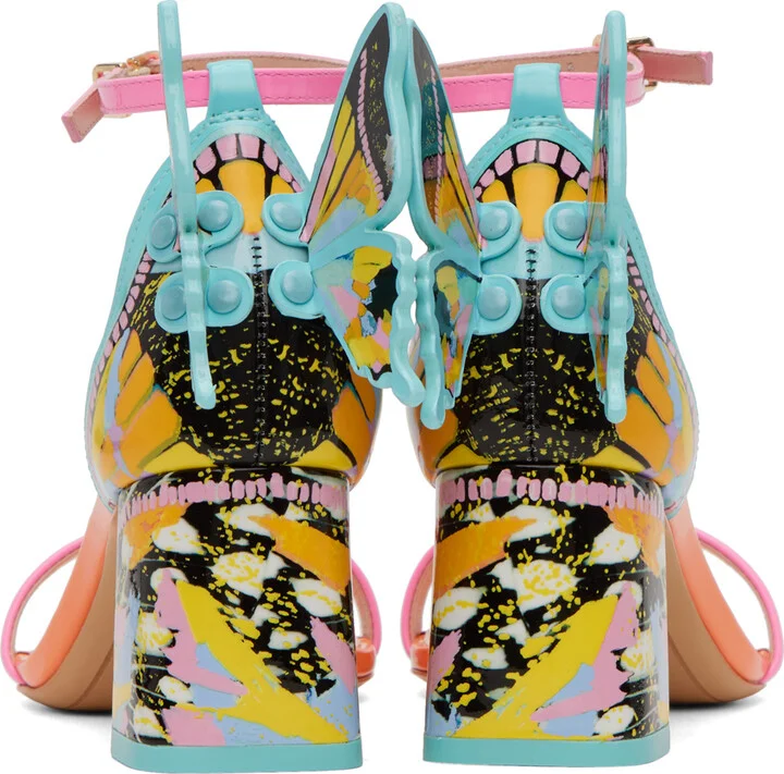 Sophia Webster Multicolor Chiara Heeled Sandals - Image 2