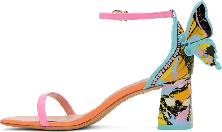 Sophia Webster Multicolor Chiara Heeled Sandals - Image 3