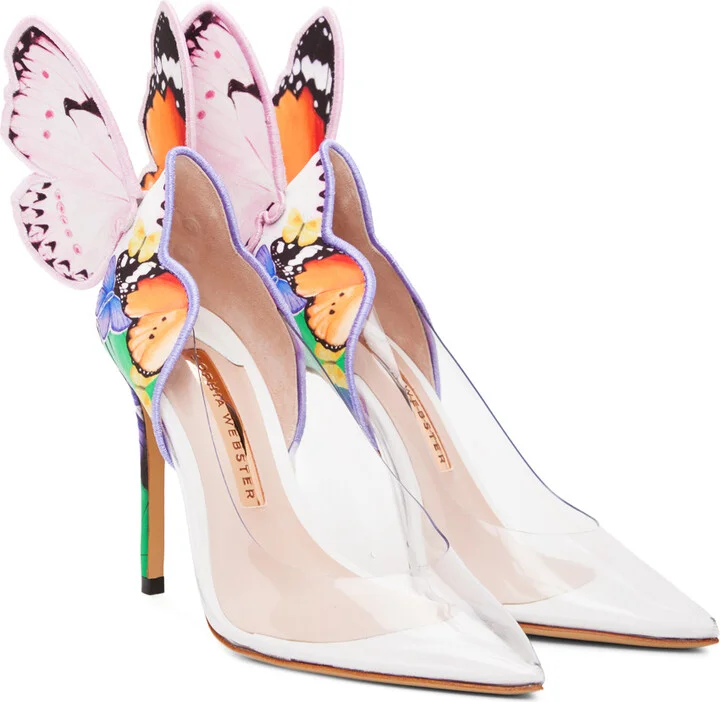 Sophia Webster Multicolor Chiara Pump Heels - Image 4