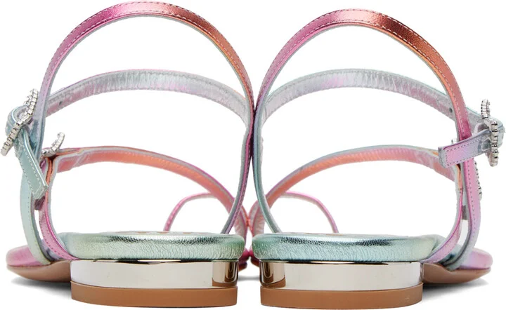 Sophia Webster Multicolor Venus Flat Sandals - Image 2