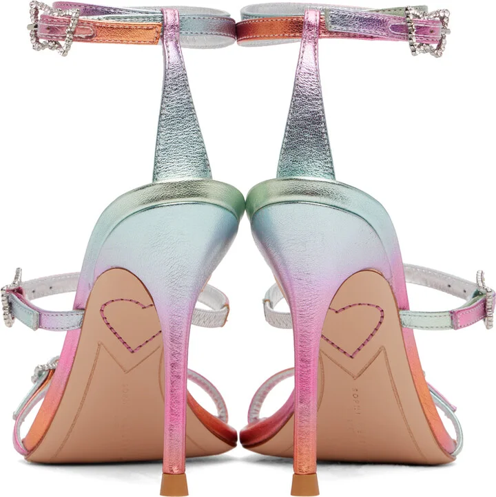Sophia Webster Multicolor Venus Heeled Sandals - Image 2