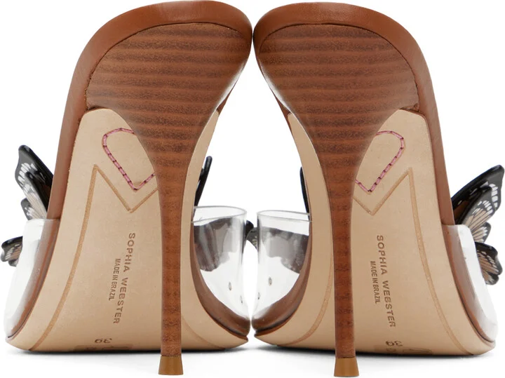 Sophia Webster Tan Vanessa Mules - Image 2