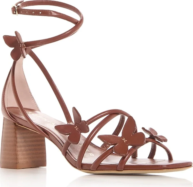 Sophia Webster Women's Vanessa Butterfly Block Heel Sandals
