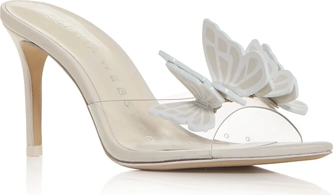 Sophia Webster Women's Vanessa Butterfly Embellished Slide Sandals