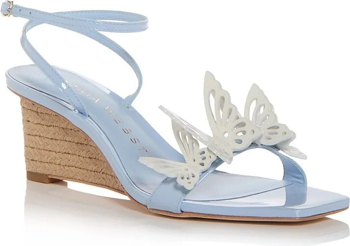 Sophia Webster Women's Vanessa Butterfly Espadrille Wedge Sandals