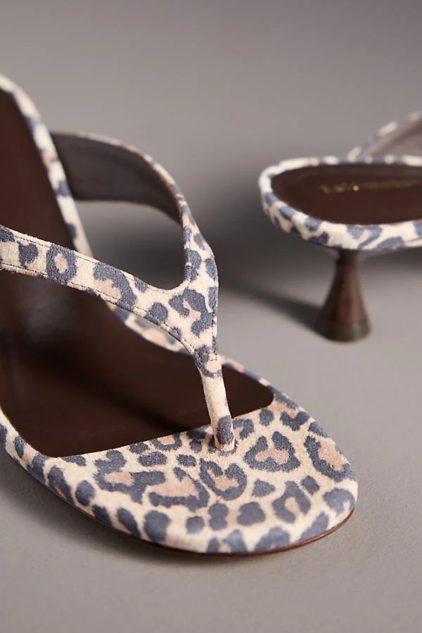 Sophie Heeled Thong Sandals - Image 3