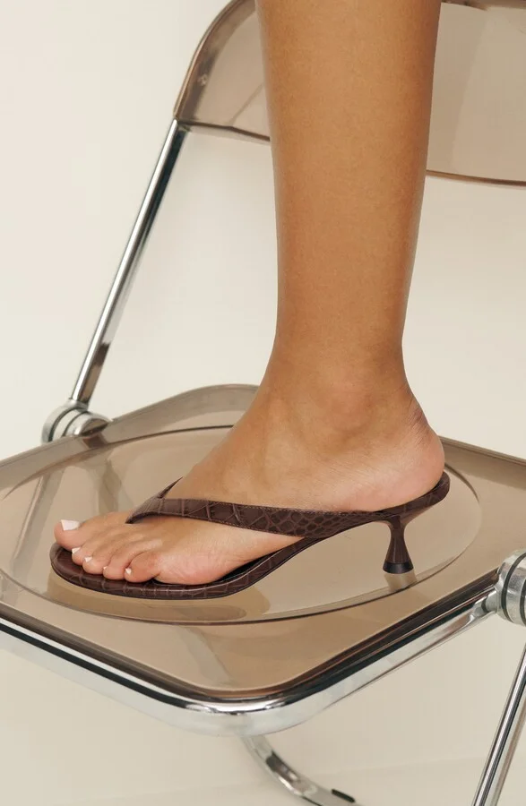 Sophie Kitten Heel Flip Flop - Image 2