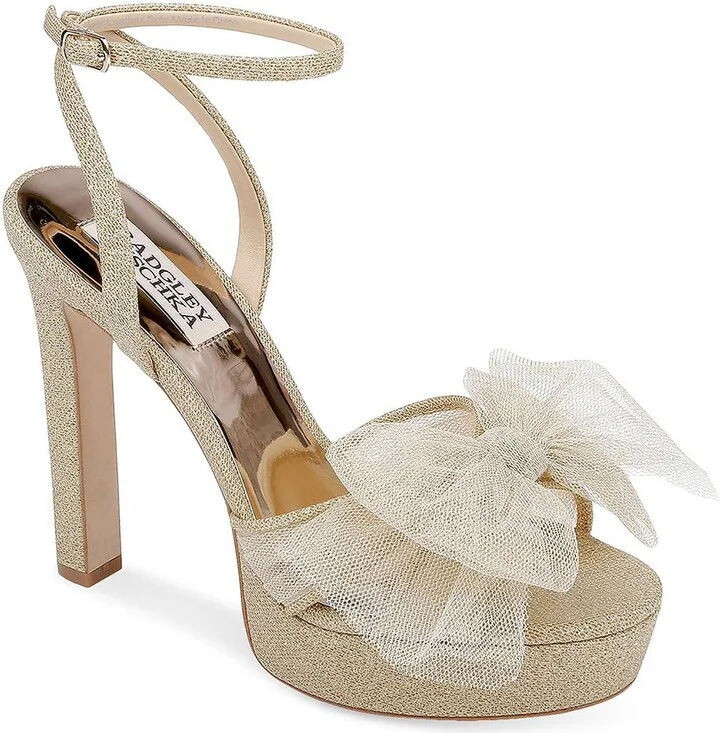 Sophie Womens Knot-Front Dressy Heels