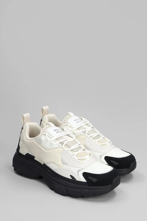 Sora Runners Sneakers In Beige Polyester - Image 2