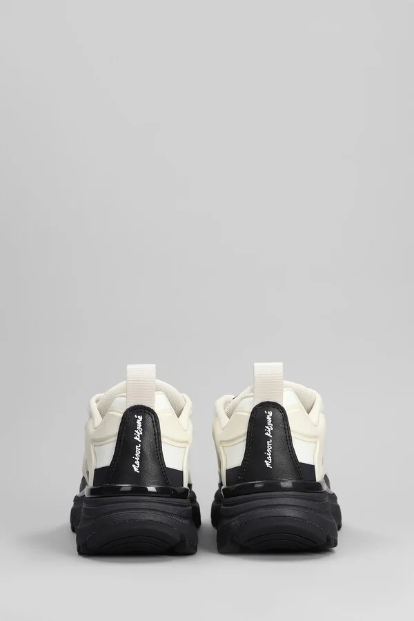 Sora Runners Sneakers In Beige Polyester - Image 4