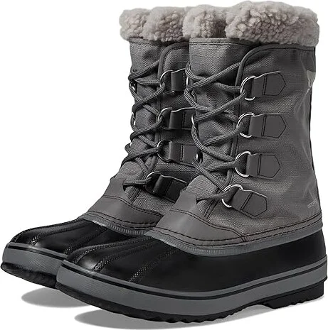 SOREL 1964 Pactm Nylon Waterproof Men's Snow Shoes Quarry/Dove : 11 D - Medium, Synthetic