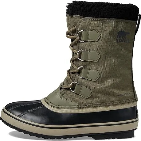 SOREL 1964 Pactm Nylon Waterproof Men's Snow Shoes Sage/Dark Moss : 10 D - Medium, Synthetic - Image 6