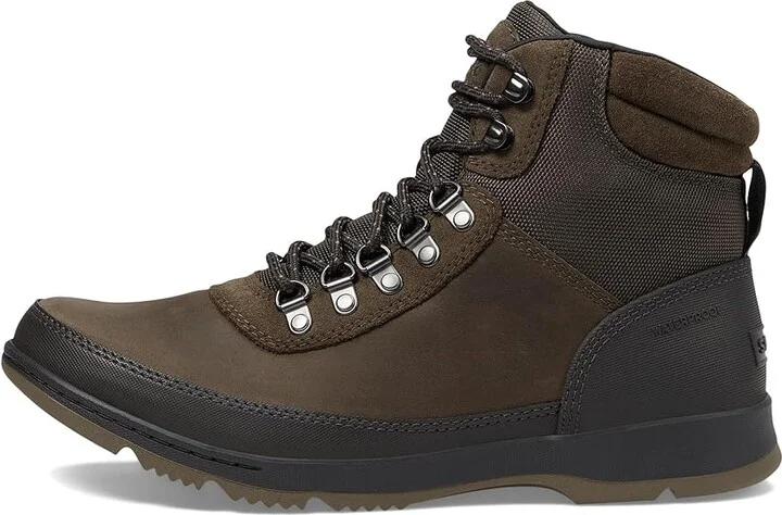 SOREL Ankenytm II Hiker Plus Waterproof Men's Snow Shoes Major/Wet Sand : 13 D - Medium, Leather - Image 5