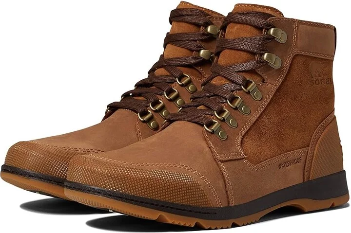 SOREL Ankenytm II Mid Waterproof Men's Shoes Elk/Blackened Brown : 14 D - Medium, Synthetic/Leather
