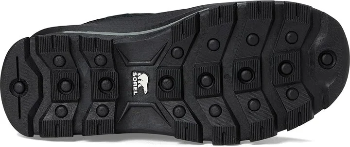 SOREL Buxtontm Lace Waterproof Men's Snow Shoes Black/Quarry : 11.5 D - Medium, Leather - Image 3