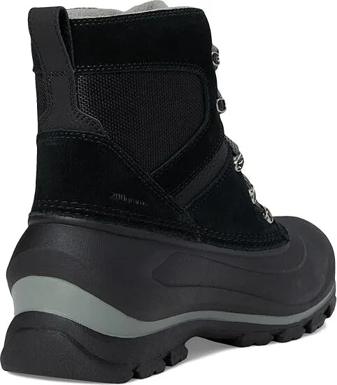 SOREL Buxtontm Lace Waterproof Men's Snow Shoes Black/Quarry : 11.5 D - Medium, Leather - Image 4