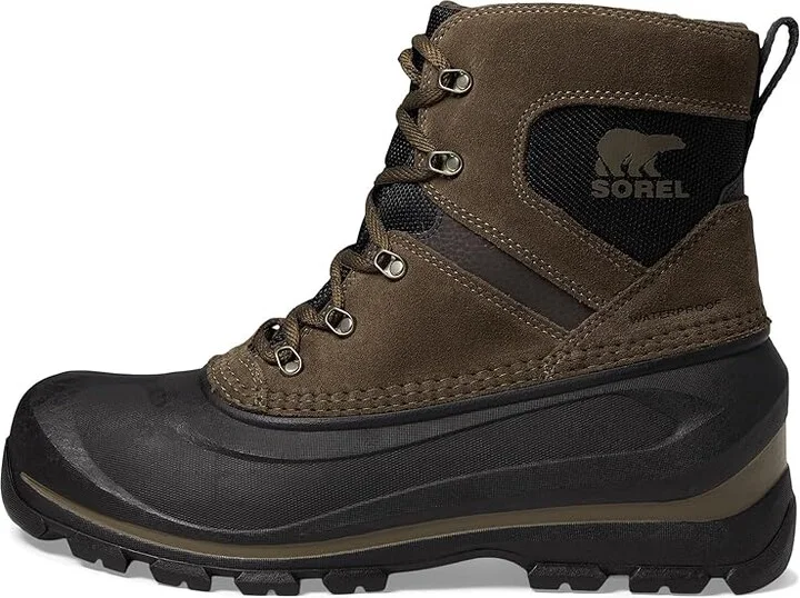 SOREL Buxtontm Lace Waterproof Men's Snow Shoes Major/Black : 10 D - Medium, Leather - Image 6