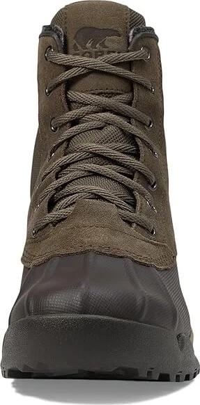 SOREL Buxtontm Lite Boots Waterproof Men's Snow Shoes Major/Jet : 7 D - Medium, Leather/Rubber - Image 2