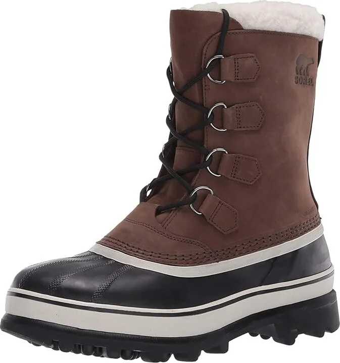 SOREL Cariboutm Men's Cold Weather Boots Bruno : 8 D - Medium, Leather - Image 2
