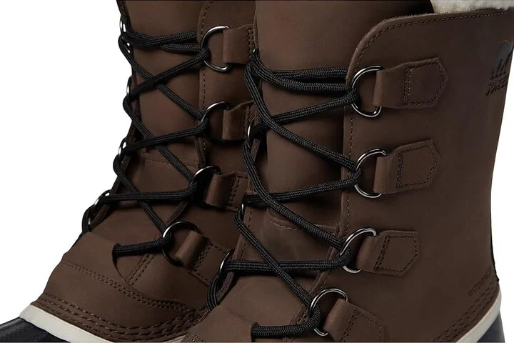 SOREL Cariboutm Men's Cold Weather Boots Bruno : 8 D - Medium, Leather - Image 6