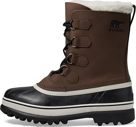 SOREL Cariboutm Men's Cold Weather Boots Bruno : 8 D - Medium, Leather - Image 7