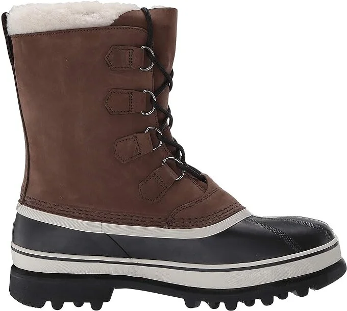 SOREL Cariboutm Men's Cold Weather Boots Bruno : 8 D - Medium, Leather - Image 8