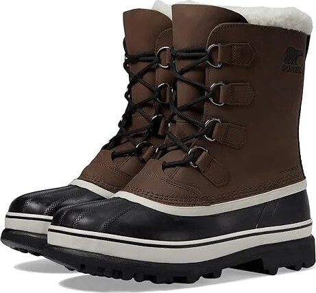 SOREL Cariboutm Men's Cold Weather Boots Bruno : 8 D - Medium, Leather