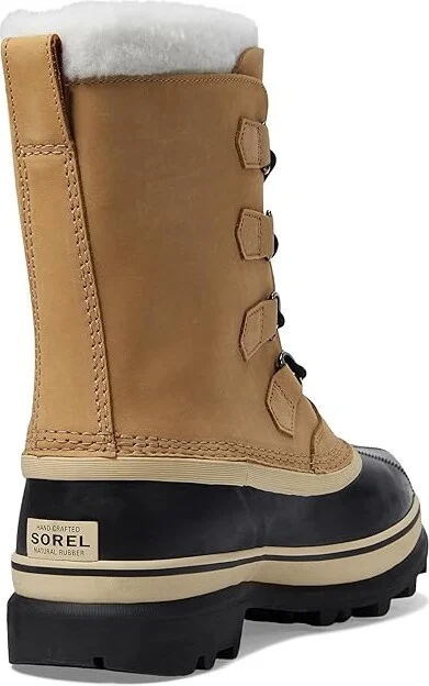 SOREL Cariboutm Men's Cold Weather Boots Buff : 8 D - Medium, Leather - Image 5