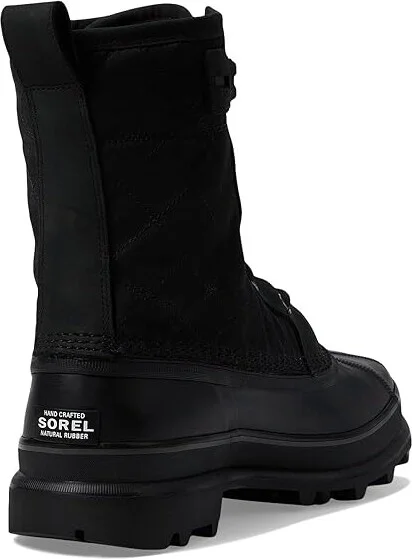 SOREL Cariboutm Royal WP Men's Snow Shoes Black/Black : 13 D - Medium, Canvas - Image 4