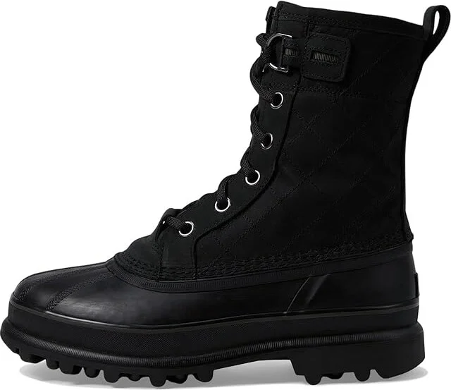 SOREL Cariboutm Royal WP Men's Snow Shoes Black/Black : 13 D - Medium, Canvas - Image 5