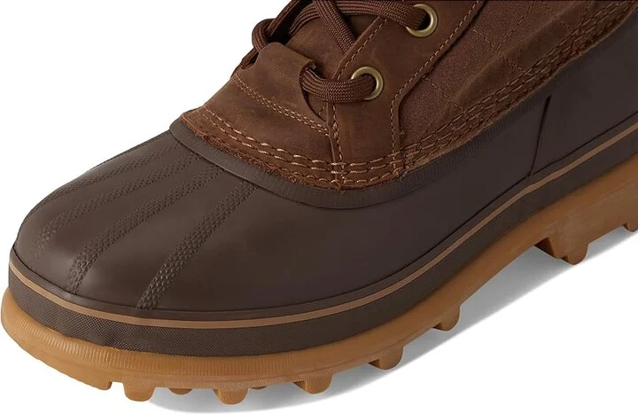 SOREL Cariboutm Royal WP Men's Snow Shoes Velvet Tan/Tobacco : 8 D - Medium, Canvas - Image 2