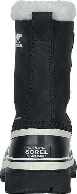 SOREL Cariboutm Women's Cold Weather Boots Black/Stone : 5 B - Medium, Leather - Image 5