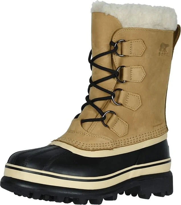 SOREL Cariboutm Women's Cold Weather Boots Buff : 5 B - Medium, Leather - Image 2