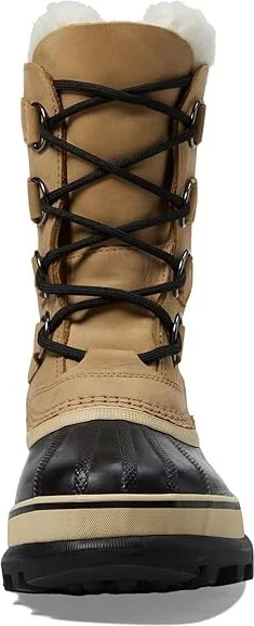SOREL Cariboutm Women's Cold Weather Boots Buff : 5 B - Medium, Leather - Image 3