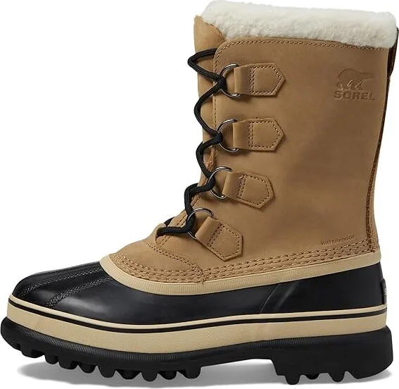 SOREL Cariboutm Women's Cold Weather Boots Buff : 5 B - Medium, Leather - Image 7