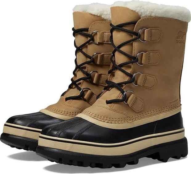 SOREL Cariboutm Women's Cold Weather Boots Buff : 5 B - Medium, Leather