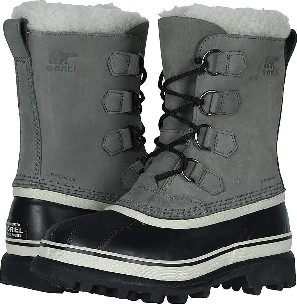SOREL Cariboutm Women's Cold Weather Boots Shale/Stone : 9.5 B - Medium, Leather